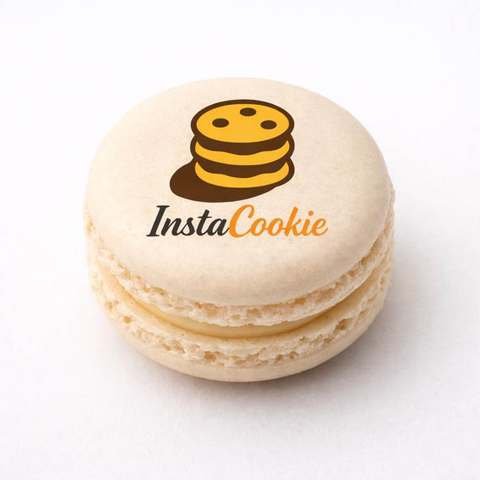 Branded macaron